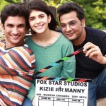 Sanjana Sanghi Instagram – Capturing memories from the sets of #KizieAurManny  #Repost @foxstarhindi ・・・@sanjanasanghi96 –> Kizie= 🎧@sushantsinghrajput –> Manny= 📽Presenting the crazy duo with @castingchhabra from the sets of #KizieAurManny.@arrahman @sonymusicindia Jamshedpur