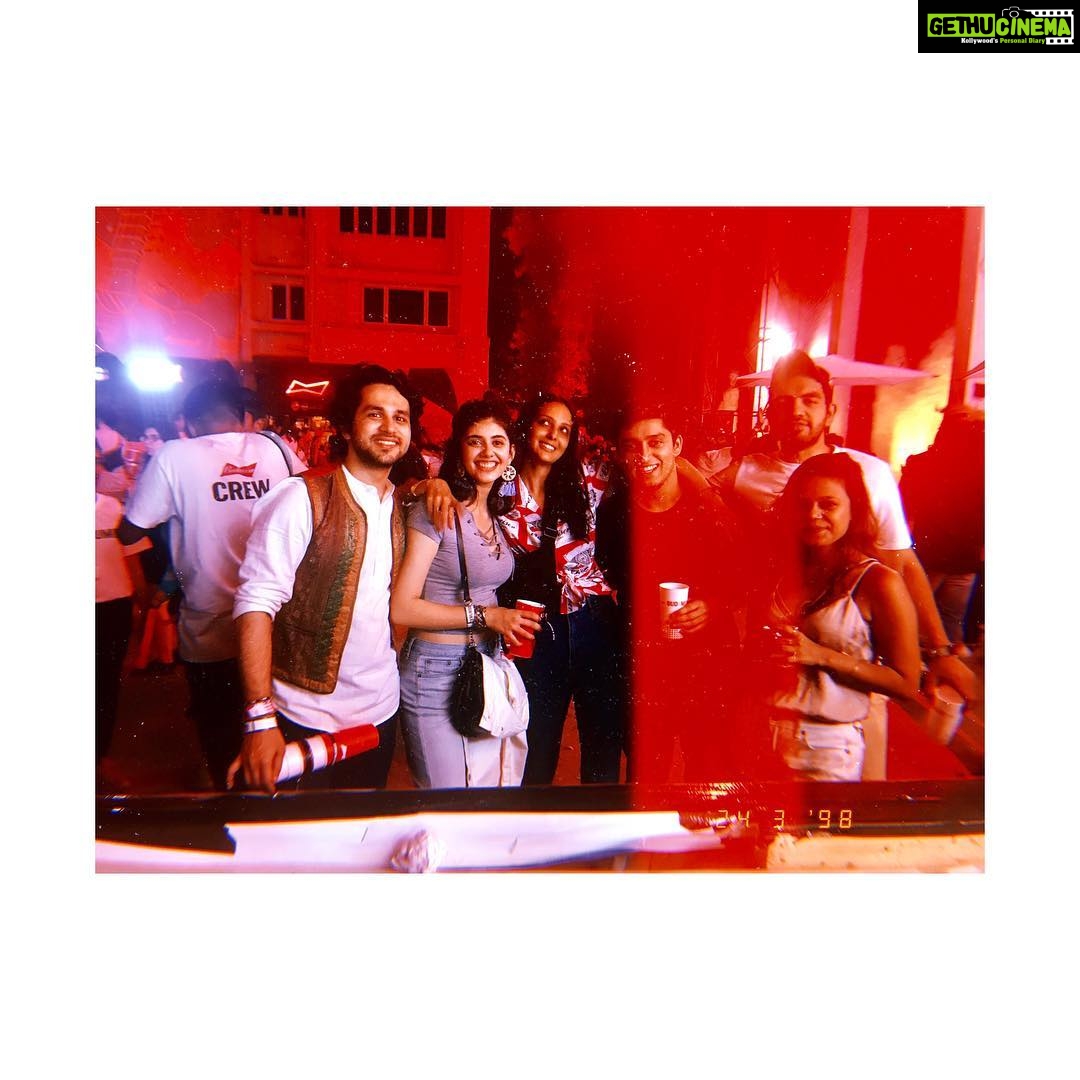 Sanjana Sanghi Instagram - We had a little bit of fun . . . . #budx #budxmumbai #bohothard Mehboob Studio