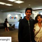 Sanjana Sanghi Instagram - Miss distracting you while sneaking in for lavish lunches at Google's various gorgeous offices. Repost @sumersanghi with @repostapp ・・・ From Google Gurgaon to Google San Francisco, some things don't change. #fam #sf #lifeatgoogle #tb #googler #googlecalifornia