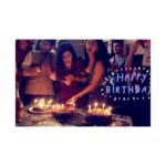 Sanjana Sanghi Instagram - This birthday, more than ever, I'm reeking of utmost gratitude for each person in my life who makes it so so special. And this photo is of a night full of massive hugs and lots of happiness. That's how the last 17 years growing up with you and sharing every journey that life has to offer have been. Happy Birthday soul sister, sharing the birthday with you is still a miracle I'm not yet over. #21 DLF Chattarpur Farms