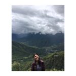 Sanjana Sanghi Instagram - Somewhere midway of trekking through the Taktsang trail and it's many kilometres of currently slushy mountains set against exquisite valleys. . . . . #himalayas #mountainscape #travelgram #bhutan #trekremedy #rejuvenated Paro Taktsang, Bhutan