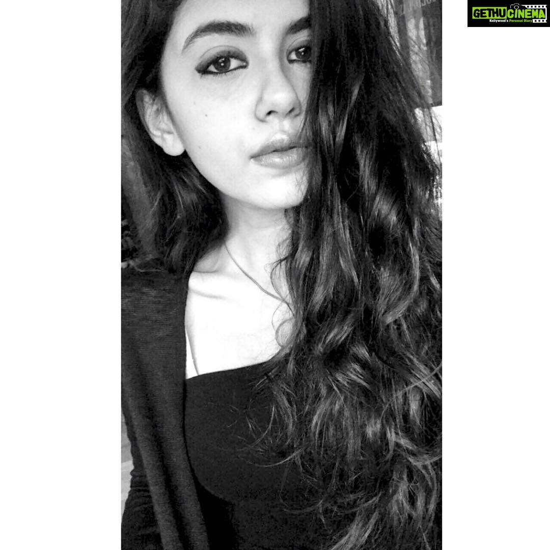 Sanjana Sanghi Instagram - The numbness in the eyes? That's final semester for you #burntout