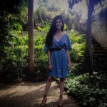 Sanjana Sanghi Instagram - "How about we cover your denim shrug up as a dress and put on some heels and for once, pose as gracefully as you could." . . Last shoot's #stylistonduty and her failed request. Welcome to the awkward life of a predominantly non-effeminate young adult. . . . . . . #actorproblems #actorlife #preshoot #campaign #tomboystyle