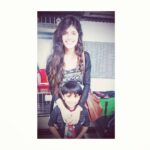 Sanjana Sanghi Instagram - Absolute treat shooting with this #littlegem all of 6 years, who could go on non-stop for 20 hours on set. #littleGodrejBrother #Godrej #GoodKnight Bandra Bandstand