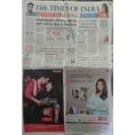 Sanjana Sanghi Instagram – Times of India Front page is exciting! Check. ✔