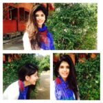 Sanjana Sanghi Instagram – #Happiness sometimes enters slyly from a door you didn’t think you would enter. Thank you @sunalika0307 for my first acceptable photograph from college.