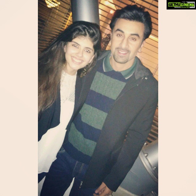 Sanjana Sanghi Instagram - Can't thank you enough for the wonderful human being you are, mentor you've been, and overwhelming skill you have as an actor. . . . . #RanbirKapoor #Rockstar #Bollywood #nostalgia #actorlife #cinema #photooftheday Delhi, India