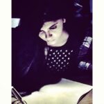 Sanjana Sanghi Instagram - Getting mocked for studying on #set. #12thgradeproblems