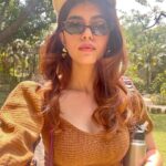 Sanjana Sanghi Instagram - Off to the pristine Himalayas to make a film. Goodbye heat. I shan’t miss you. #LifeOfANomad ☀️ ⛰ 🏍 🎥