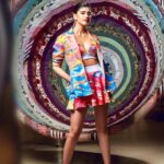 Sanjana Sanghi Instagram - May all the color & joy in the world forever be ours! 🌈💜 #OMPressRun 🎥 Dubai, United Arab Emiratesدبي