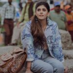 Sanjana Sanghi Instagram - She stepped out and realised, the world was far more beautiful than she could have ever imagined🌼🌸 . . #dhakdhakjourney #stills #behindthescenes