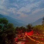 Sanjana Sanghi Instagram - Making a film in ~ That shining sun. Those laughing leaves. That crystal clear sky. Those majestic mountains. These memories, these moments of creative liberation. And most importantly, those blissful mountain power naps. Life, muchas gracias! ☺️ ⛅️ 🏔♥️ 🎥 Himachal Pradesh