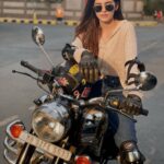 Sanjana Sanghi Instagram – Bit the bullet!!! 💥🏍

There really are no words to describe the nervousness, thrill and joy of the past few months in training for and picking up a new skill such as this.

I couldn’t have ever imagined being able to, feeling right at home while on the road continuously and falling in love with it, for life.

Need your blessings & hugs as we’ve hit the ground running on my next film and our passion project #DhakDhak ♥️🎥 

.
.
.
.
@dhakdhakjourney
#RatnaPathak @diamirzaofficial @fatimasanashaikh @viacom18studios #OutsidersFilms @blmpictures @dudeja_sahaab @parijat_joshi @taapsee @ajit_andhare @pranjalnk @aayush_blm