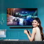 Sanjana Sanghi Instagram - Butter-smooth, lag-free gaming! That’s what I get on my #NeoQLED8K. Its Motion Xcelerator Turbo Pro with ultra-smooth 4K @ 144 Hz VRR makes gaming effortless. Having such a blast slaying my opponents on it. What’re you waiting for? Let’s Do Neo QLED 8K @samsungindia #collab #samsung