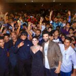 Sanjana Sanghi Instagram - From this beautiful moment filled with your love at our premier, to now meeting you in your homes - #OM is streaming now on @zee5 💥♥️ @adityaroykapur @apnabhidu 💕 Gaiety Galaxy Cinemas