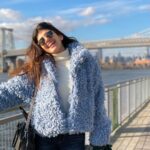 Sanjana Sanghi Instagram - An over-energised bunny on a fine winter morning. Hola, New York. 🤍 ———— 👗: @missguided @nykaafashion 👢: @bershka