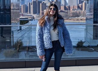 Sanjana Sanghi Instagram - An over-energised bunny on a fine winter morning. Hola, New York. 🤍 ———— 👗: @missguided @nykaafashion 👢: @bershka