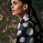 Sanjana Sanghi Instagram - “You felt the hurt. Your strength made sure you believed it’ll only get better thereon. You’re strong, you’re beautiful.” 🖊 . . . #DressForPress