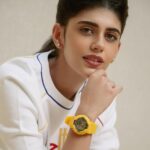 Sanjana Sanghi Instagram - My childhood favourite @benetton_india now has a TimeWear collection! So hyped about “Sporty” by #BenettonTimeWear 💫 It shall take care of the pop of color, ease & functionality you need in your day!🏃‍♀️🏀😌