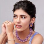 Sanjana Sanghi Instagram - This Diwali let’s see ourselves shine. Let’s express ourselves just how we’d want to. Let’s take the time to hear and think about our own story. Let’s be bold. Be colourful. Be fearless. Let’s be, nothing but truly, us. 💫💜  Like the stunning Swarovski crystals. #IgniteYourDreams @swarovski . . . . . . #Swarovski #SwarovskiJewelry #SwarovskiDiwali #PaidPartnership #Ad