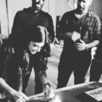 Sanjana Sanghi Instagram - Trust the best to never think it’s too late to celebrate.♥️🎂 Here’s to the most precious extended birthday surprise on the set that is home. @adityaroykapur @itskapilverma @gayatriipandit @suk1527 #Grateful