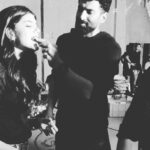 Sanjana Sanghi Instagram - Trust the best to never think it’s too late to celebrate.♥️🎂 Here’s to the most precious extended birthday surprise on the set that is home. @adityaroykapur @itskapilverma @gayatriipandit @suk1527 #Grateful
