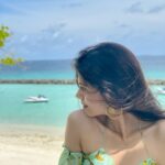 Sanjana Sanghi Instagram - Quarter life century & slices of paradise unlocked. 🎂 ☀️ ⛅️ . .. . . @jwmmaldives @ambitiontravelstours #LifeAtJWarriott #JWMarriottMaldives 👗: @bornaliicaldeira @malvika_tater @guaparesortwear @paioshoes @mysajewels JW Marriott Maldives Resort & Spa