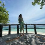Sanjana Sanghi Instagram - Quarter life century & slices of paradise unlocked. 🎂 ☀️ ⛅️ . .. . . @jwmmaldives @ambitiontravelstours #LifeAtJWarriott #JWMarriottMaldives 👗: @bornaliicaldeira @malvika_tater @guaparesortwear @paioshoes @mysajewels JW Marriott Maldives Resort & Spa