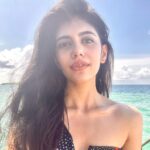 Sanjana Sanghi Instagram - That’s the hope entering 25 🎂: for it to be limitless, peaceful & calm. Thank you, from the bottom most pit of my heart for the abundance of your love, your embrace & blessings. It’s just as warm & fuzzy as the beautiful sun & the sand here. Thank you for making the fire and desire only soar higher to work as hard as I possibly can to tell stories and entertain you. It’s such an honor. I’ve been crazy about birthdays since I was a little girl, as a day to celebrate love, friendship, learnings & life. And it’s been all that, and more. For the first time ever, I chose to make sure to zoom out, get some time away to reset, repurpose. Now, diving back into that ocean - and it’s brimming both with gratitude & overwhelm. ♥️ 🎉 . . . . . . @jwmmaldives @ambitiontravelstours #JWMarriottMaldives #LifeAtJWMarriott 👗: @bornaliicaldeira @malvika_tater wearing : @shivanandnarresh & @in.urbansuburban JW Marriott Maldives Resort & Spa