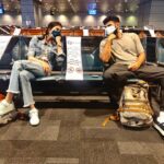 Sanjana Sanghi Instagram - Onto our next leg ✈️🎥🌏 & laughs that were missed. @adityaroykapur Doha, Qatar