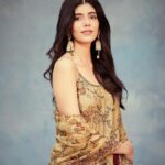 Sanjana Sanghi Instagram - That time of the year! 💫🤎 ——— 👗: @who_wore_what_when @archanajaju.in @rakyans 📸: @prateekswadesh @pushkinbhasin