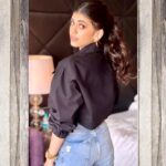 Sanjana Sanghi Instagram - T’was a Dress for Press kinda day ✨ . . . @eshaamiin1 @sahithya.shetty @ritashukla22 @fyorindia