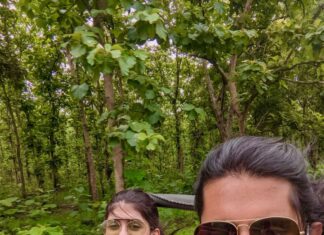 Sanjana Sanghi Instagram - Jungle-y Ja-van-I 🦁🍃☀️ @adidasindia @adidasoriginals #adidasFORUM Corbett