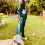Sanjana Sanghi Instagram - Jungle-y Ja-van-I 🦁🍃☀️ @adidasindia @adidasoriginals #adidasFORUM Corbett