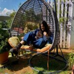 Sanjana Sanghi Instagram – ⛰ + ☀️ + ☕️ / 🤎 Uttarakhand