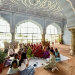 Sanjana Sanghi Instagram - Yes, the women of @princessdiyakumarifoundation are just as vibrant and full of color in spirit as they are in these images.🌸💕 Visiting Jaipur for me has now becoming synonymous with ensuring I get to spend time with them and free-flow with every aspect of our lives that is either energising or bothering us. In that, we help each other find solutions to each other’s problems in a way I can hardly put into words. As their skills continue to grow, so do their dreams and aspirations. And that in itself is the greatest victory. Here’s to endless more years of witnessing their journey, and in my own little way, trying to contribute to it. 💫 ______ @unwomen @unesco #SheIsThePresent #HeForShe #UNSDGS #WomenSupportingWomen Badal Mahal ,City Palace,Jaipur