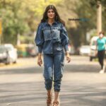 Sanjana Sanghi Instagram - Here’s to nostalgia, memories, home and everything warm yummy & fuzzy in between 🤎 To the gullies around school & college where we both lost & found ourselves. To the Chhole Bhature & Golgappas that were always caught between having limited pocket money and an endless appetite. To the Tandoori Momos in the middle of college that tasted unreal even on the hottest summer days. @hindustantimes : thank you for indulging me with this trip down memory lane in my Dilli, making me do all the things that constituent every element of who I am. Mazza aa gaya. 🤍✨ #NoPlaceLikeHome @rishazod . . . . Wearing : @mellowdrama_official New Delhi