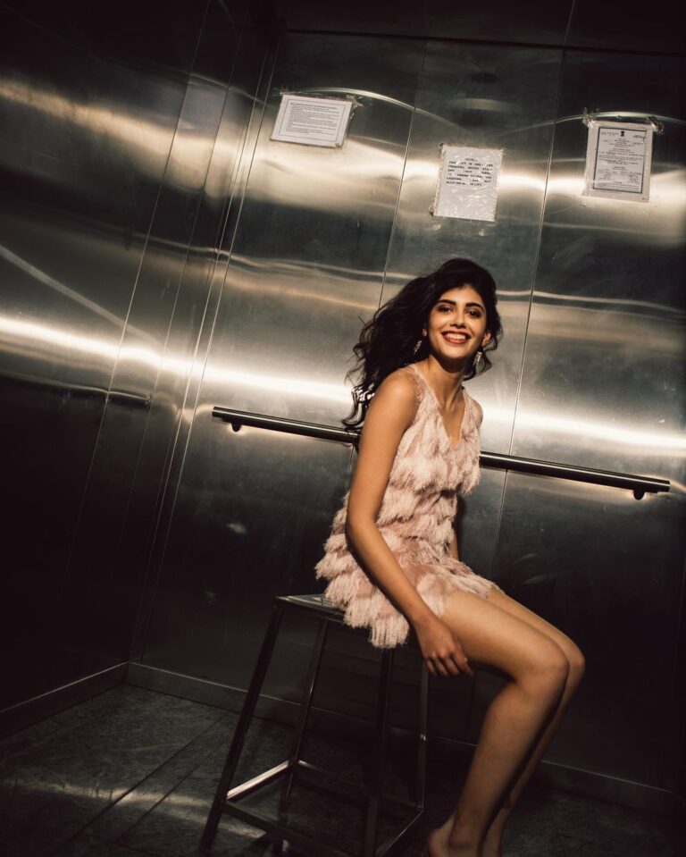 Sanjana Sanghi Instagram - Elevator mischief is not advised ⚠️ . . . . 📸: @bharat_rawail