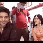 Sanjana Sanghi Instagram - A tiny glimpse of the bestest mixture of fun, laughter & hardwork while filming for #MehendiWaaleHaath in Himachal. Always a blast with @gururandhawa ✨🤎 It shall be yours tomorrow, 14th Jan at 11:00AM ❤️ #tseries @tseries.official #BhushanKumar @sachettandonofficial @paramparatandonofficial @sachetparamparaofficial @quadri.sayeed @arvindrkhaira @souravkeys