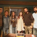 Sanjana Sanghi Instagram – Our beautiful journey begins!! 🖤
DAY 1  with the best @adityaroykapur. 🎥 

Most stoked for my next action-thriller “OM:The Battle Within” produced by @zeestudiosofficial, @khan_ahmedasas, and @shairaahmedkhan and directed by @itskapilverma! Need all your blessings ❤️
#Summer2021 

@paperdollentertainment @Akshatrsaluja @niketniketan3173