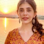 Sanjana Sanghi Instagram - Sunset lover ☀️ Taj Lake Palace, Udaipur, India
