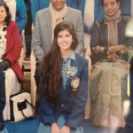 Sanjana Sanghi Instagram - #BackToSchool #LittleSanj A walk down memory lane to my School Graduation Day, March 2014 & a 17 year old me. Celebrating A 100 years of Modern School, New Delhi. 🙏 To you, my Alma Mater. To your nurturing and protective red bricked walls. To your dismissal of differentiating between girl or boy, or the care of where who came from, To your insistence on the arts, to sport, to culture, to learning ways of life outside of just a 4 walled classroom. To your blue uniform that we wore like armour. Thank you for helping me find myself, Thank you for teaching me the power of friendship, For teachers that understood me & my itch to push myself better than I could ever understand myself, For memories that I will forever desperately cling onto, And opportunities that I couldn’t have ever dreamt of for myself. Thank you for making me realise my love for academia, my passion for social work, for letting me debate on our stage, to perform for hours in our iconic auditorium, and laugh into the night under our beautiful Banyan Tree. Thank you for giving me a childhood of discovery & liberation. I am because you are. 20th October 1920-Forever. @modernat100 #ModernSchoolBarakhambaRoad #BlueBlooded