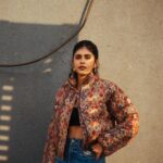 Sanjana Sanghi Instagram - Catch your breath. Step out of that blinding pace of the everyday. There’s warm sunsets to catch. #NoteToSelf 📸: @bharat_rawail - my special one; the one who’s lens helps me find myself. . . . . 💄 👗 : @divyashetty_ @pallakhshah • @nikitamhaisalkar @shopeurumme