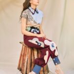 Sanjana Sanghi Instagram - Of dreams; Of love; Of paths unknown . . . . | Press Day w/ @who_wore_what_when @shraddhamishra8 @ravindupatilphotography @siddhantagrawallabel 🤎