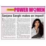 Sanjana Sanghi Instagram - A dream I hadn’t ever even been able to dare to dream. THANK YOU @timesofindia for bestowing me with the incredible honor of the Times Power Woman Debutant Performer 2020. As I jumped into my first ever gown, and walked up that stage, years and years of hope, sacrifice, challenges, hardship, hustle, hard work and passion flashed in front of my eyes, and it felt like both like a culmination yet just the start. All of you - like it is for every accolade, this is first yours, and then mine. You all make it all worth it.🤎 Here’s to dedicating a lifetime to entertaining you all through many many more characters. It’s such a privilege. 🙏 #TimesPowerWomen2020