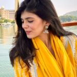 Sanjana Sanghi Instagram - Sunset lover ☀️ Taj Lake Palace, Udaipur, India