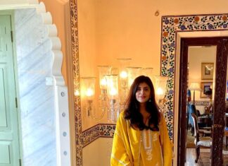 Sanjana Sanghi Instagram - Sunset lover ☀️ Taj Lake Palace, Udaipur, India