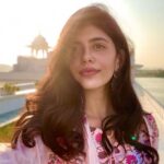 Sanjana Sanghi Instagram - Takeouts from a beautiful afternoon 🤍 . . . {1/2} Taj Lake Palace, Udaipur, India