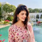 Sanjana Sanghi Instagram - Takeouts from a beautiful afternoon 🤍 . . . {1/2} Taj Lake Palace, Udaipur, India