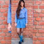 Sanjana Sanghi Instagram - #BackToSchool #LittleSanj A walk down memory lane to my School Graduation Day, March 2014 & a 17 year old me. Celebrating A 100 years of Modern School, New Delhi. 🙏 To you, my Alma Mater. To your nurturing and protective red bricked walls. To your dismissal of differentiating between girl or boy, or the care of where who came from, To your insistence on the arts, to sport, to culture, to learning ways of life outside of just a 4 walled classroom. To your blue uniform that we wore like armour. Thank you for helping me find myself, Thank you for teaching me the power of friendship, For teachers that understood me & my itch to push myself better than I could ever understand myself, For memories that I will forever desperately cling onto, And opportunities that I couldn’t have ever dreamt of for myself. Thank you for making me realise my love for academia, my passion for social work, for letting me debate on our stage, to perform for hours in our iconic auditorium, and laugh into the night under our beautiful Banyan Tree. Thank you for giving me a childhood of discovery & liberation. I am because you are. 20th October 1920-Forever. @modernat100 #ModernSchoolBarakhambaRoad #BlueBlooded